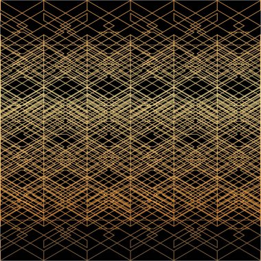 Geometri altın deseni. Tasarımınız için basit soyut desen.