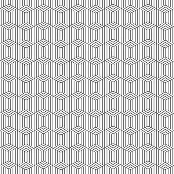 Modèle Lignes Sans Couture Fond Rayé Géométrique Illustration Vectorielle Bonne — Image vectorielle