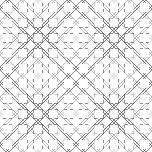 Naadloze Patroon Van Lijnen Geometrische Decoratieve Achtergrond Vectorillustratie Goede Kwaliteit — Stockvector