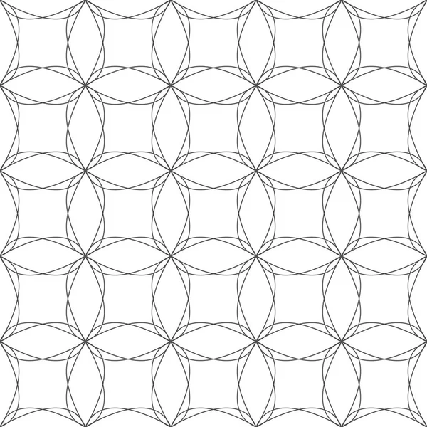 線のシームレスなパターン 異常な格子 幾何学的な背景 ベクトルの図 良い品質 グッド デザイン — ストックベクタ