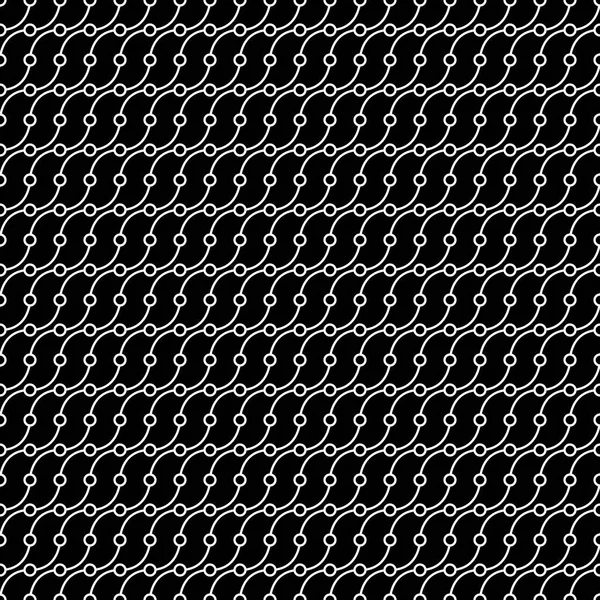 Безшовний Візерунок Хвилястих Ліній Геометричний Фон Векторні Ілюстрації Хороша Якість — стоковий вектор