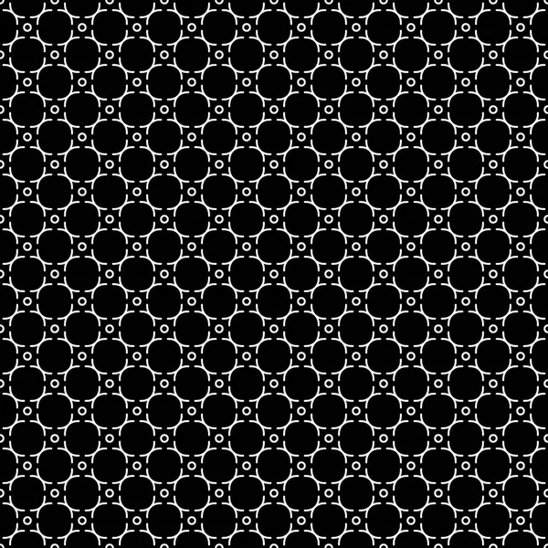 線や円のシームレスなパターン 幾何学的な背景 ベクトルの図 良い品質 グッド デザイン — ストックベクタ