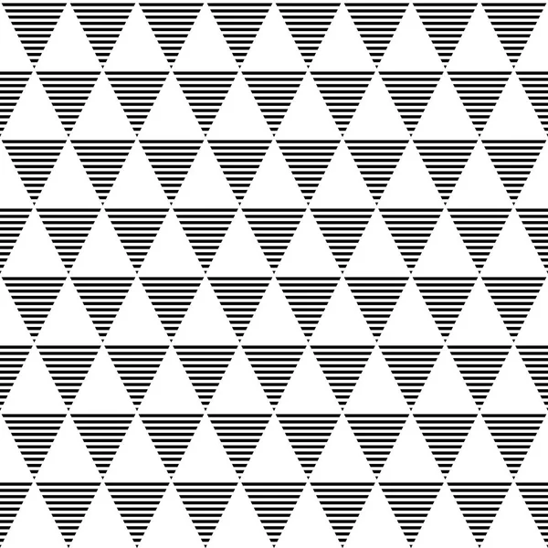 Modèle Sans Couture Triangles Fond Géométrique Illustration Vectorielle Bonne Qualité — Image vectorielle