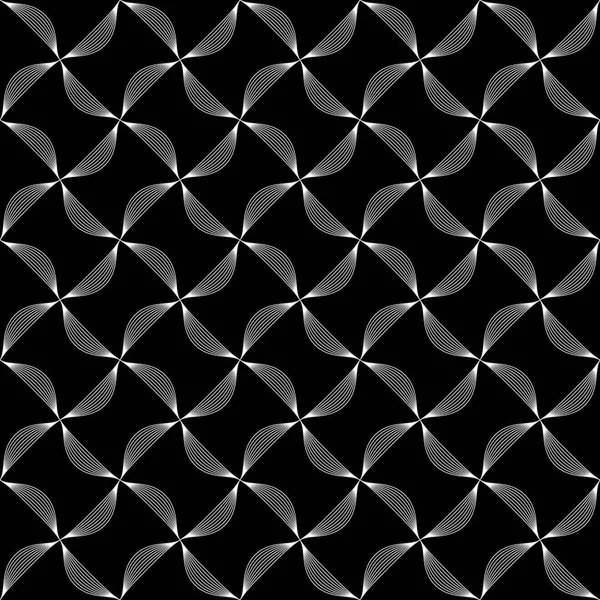 Sømløse Mønster Linjer Geometrisk Baggrund Vektorillustration God Kvalitet Godt Design – Stock-vektor