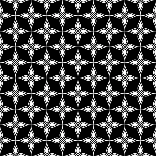 Sømløse mønster. Geometrisk blomstret baggrund . – Stock-vektor