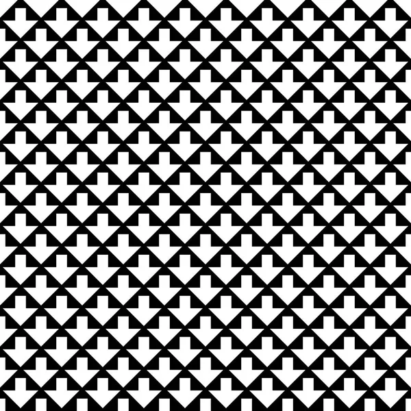 Nahtloses Muster von Pfeilen. geometrischer Hintergrund. — Stockvektor