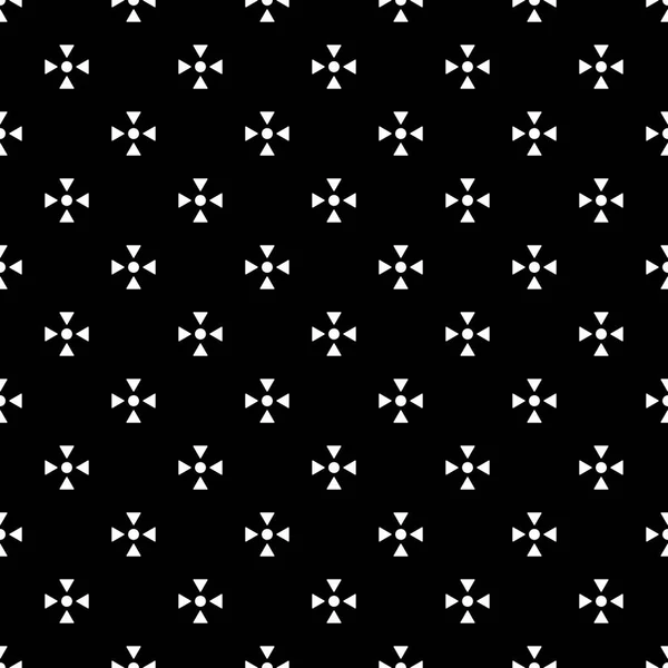 Nahtloses Muster aus Dreiecken und Punkten. geometrischer Hintergrund. — Stockvektor