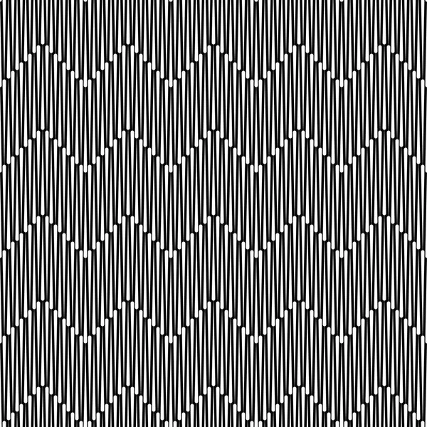 Seamless pattern of zigzag lines. Geometric striped background. — Stock Vector