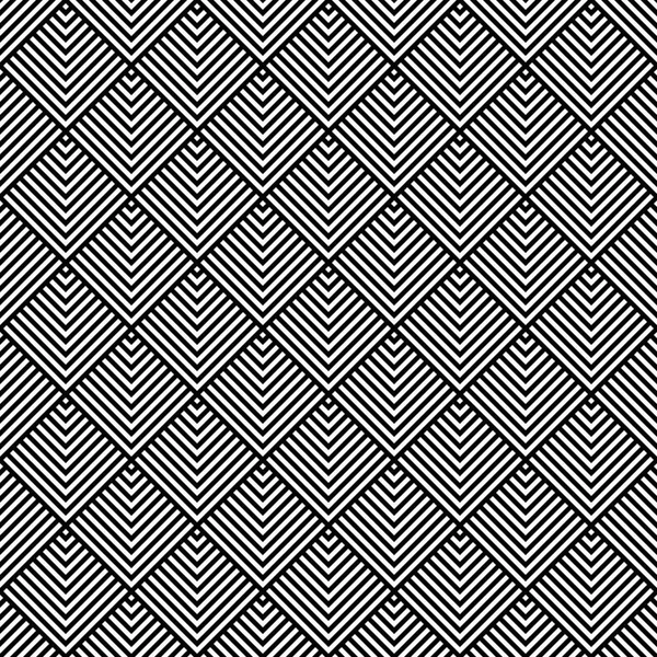 Sømløse mønster af stribede rhombusser. Geometrisk baggrund . Stock-vektor