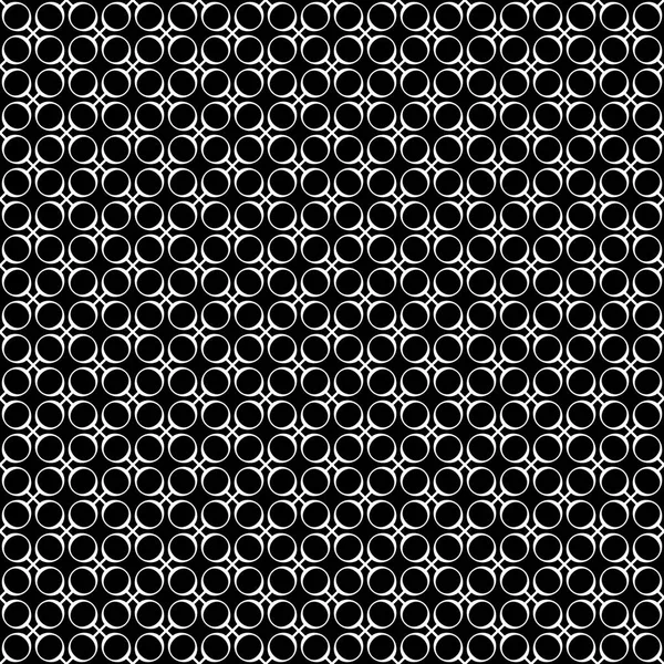 サークルのシームレスなパターン。幾何学的な背景. — ストックベクタ