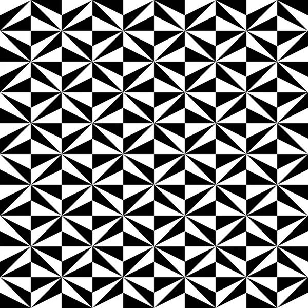 Problemfri mønster af trekanter. Geometrisk baggrund . – Stock-vektor