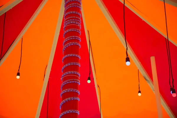 Renk Çadır Doku Yakın Çekim — Stok fotoğraf