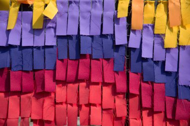 renk kumaş arka plan kopya alanı ile