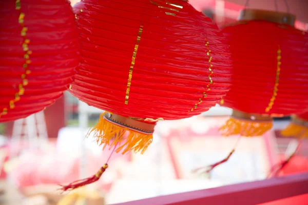 Setting Traditional Lantern Festival — Stock Photo, Image