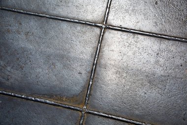 kopya alanı ile metal doku