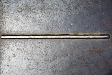 kopya alanı ile metal doku