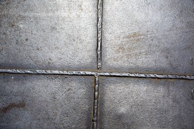 kopya alanı ile metal doku