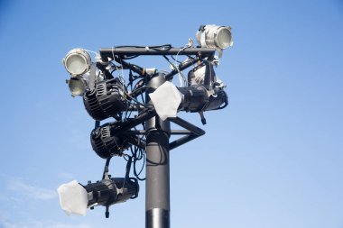 Doğa arka plan kopya alanı, açık renkli görüntü ile