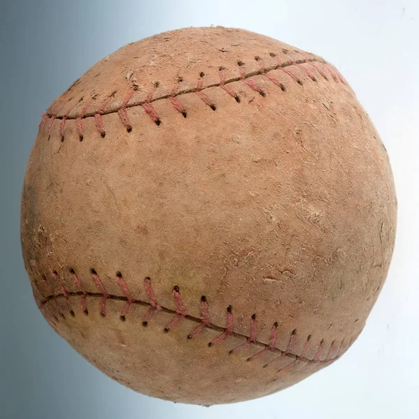 Conceito Beisebol Vintage Close Textura — Fotografia de Stock