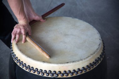 Çin eski davul, görünümü Kapat