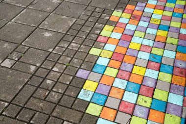 Kopya alanı ile beton yapı