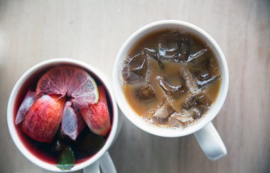 Brunch menü, görünümü kadar yakın