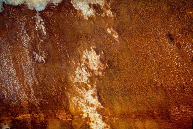 paslı demir arka plan kopya alanı ile