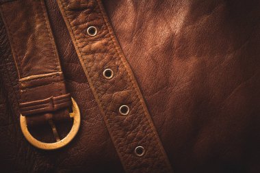 Deri arka plan/doku ayarı moda ürünler için