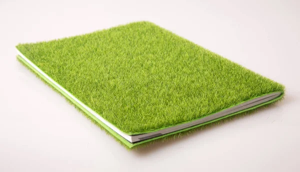 Zelená Kniha Zelený Koncept — Stock fotografie