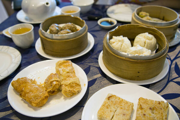 dim sum of hong kong / chinese restaurant
