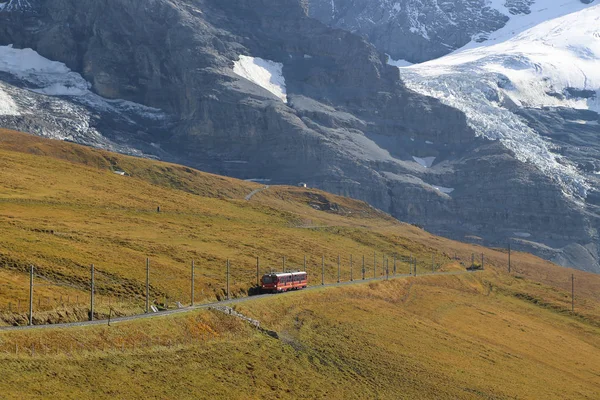 Aletsch Gletsjer Landschap Jungfraujoch Alpen Zwitserland — Stockfoto