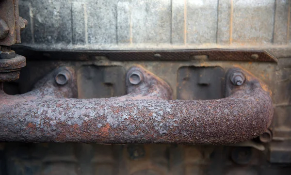 Hierro Oxidado Sobre Acero Oxidado —  Fotos de Stock