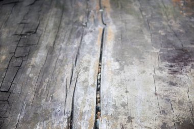 Eski ahşap dokuyu kapat