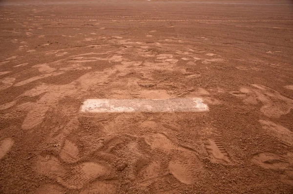Baseball Field Sand Practice Field — Stock Photo, Image