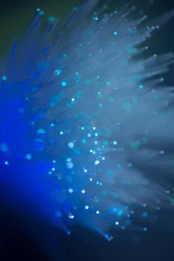 kopya alanı ile çok renkli fiber optik