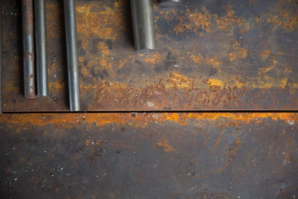 Raw Steel Background Grunge Texture — Stock Photo, Image