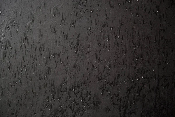 Esőcseppek Sötét Ablak — Stock Fotó