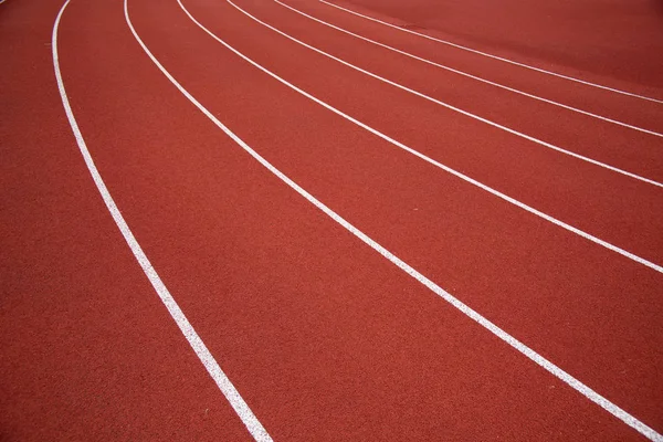 Stadium Runway Athletics Track — Stock Photo, Image
