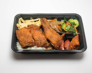 Çince yemek kutusu yakın çekim