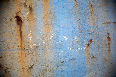 paslı demir arka plan kopya alanı ile