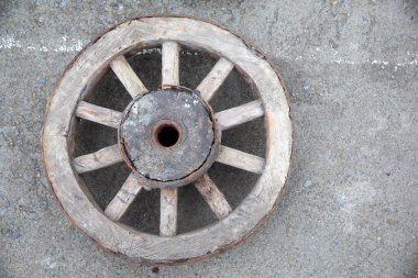 Kopyalama alanı olan tahta arkaplan