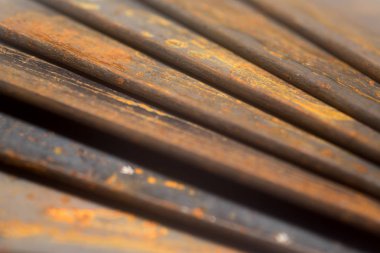 paslı çelik arka plan kopya alanı ile