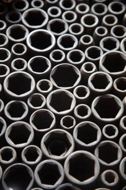 Aracı vida kolu yakın çekim