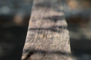 Eski ahşap dokuyu kapat