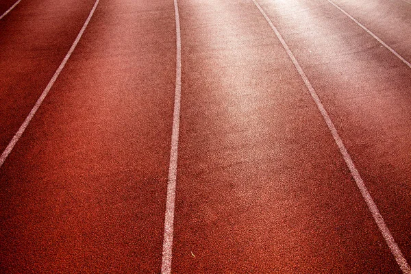 Estádio Pista Atletismo Pista — Fotografia de Stock