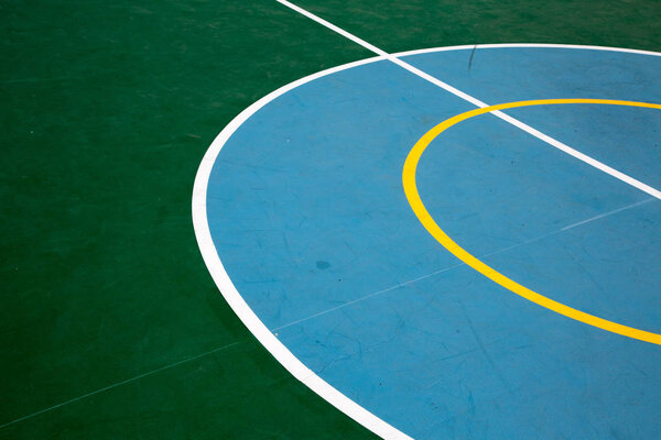 Stadium runway, empty athletics track