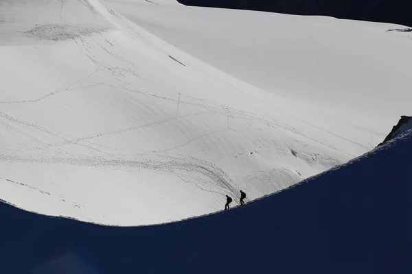 Monte Aiguille Midi Alpi Francesi Francia — Foto Stock