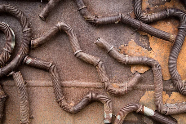 Rusty Steel Background Copy Space — Stock Photo, Image