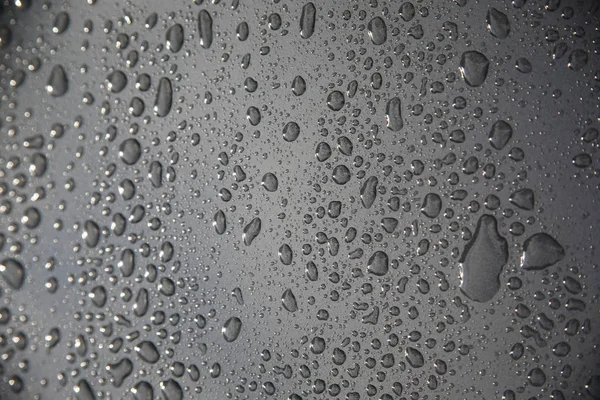Dešťové Kapky Okna — Stock fotografie
