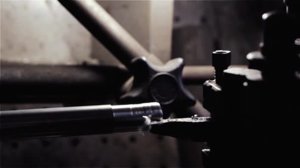 工业车床 — 图库视频影像